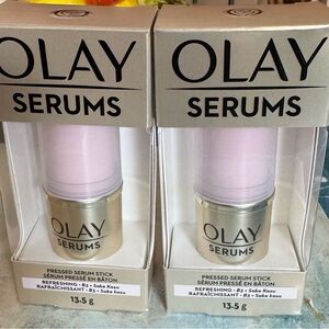 OLAY Serums Pressed Serum Stick - Pink and Gold